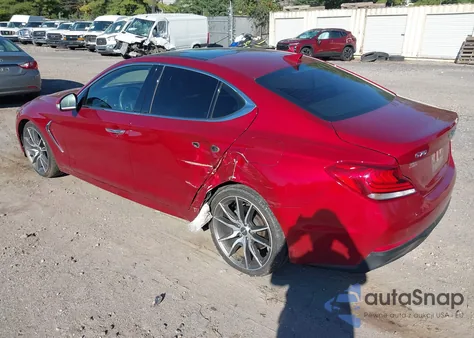 2019 Genesis G70 2.0T Advanced из США, поврежденный, VIN KMTG44LA6KU022645